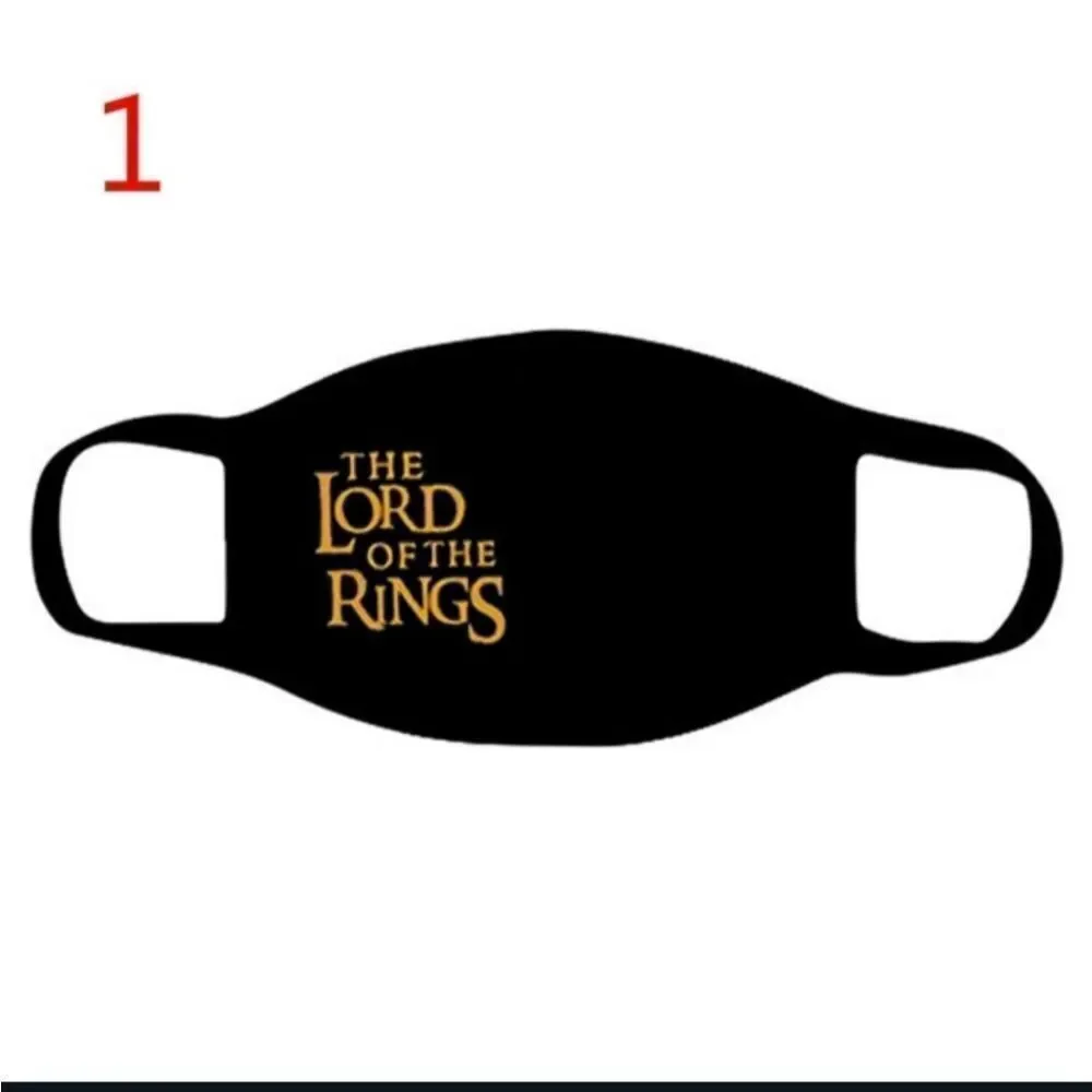 Make an offer 12 pieces  Lord of the Rings LOTR collectable face mask collection